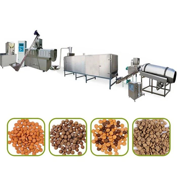 Dog Cat Feed Production Extruder Plant