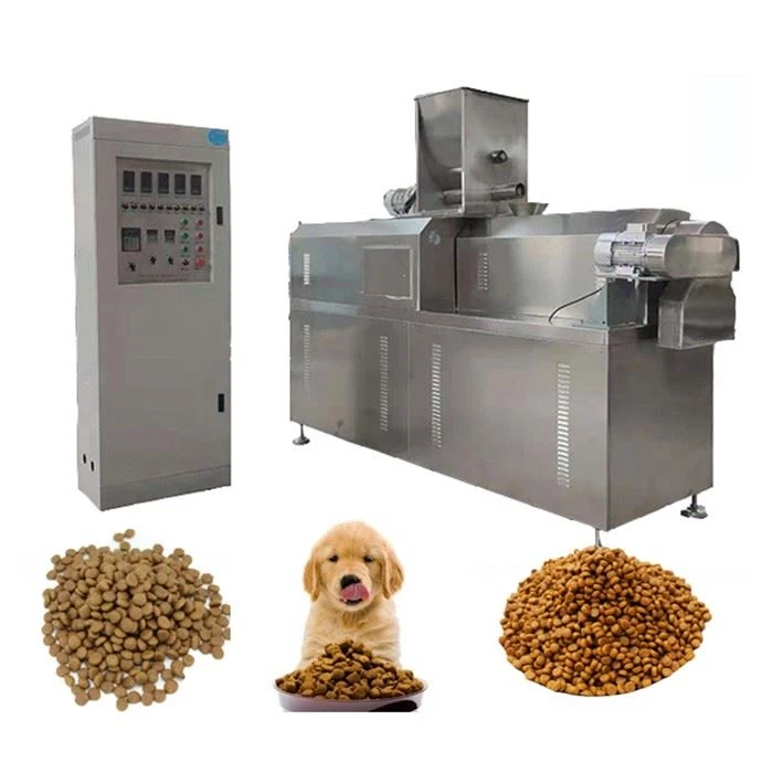 Dog Cat Feed Production Extruder Plant