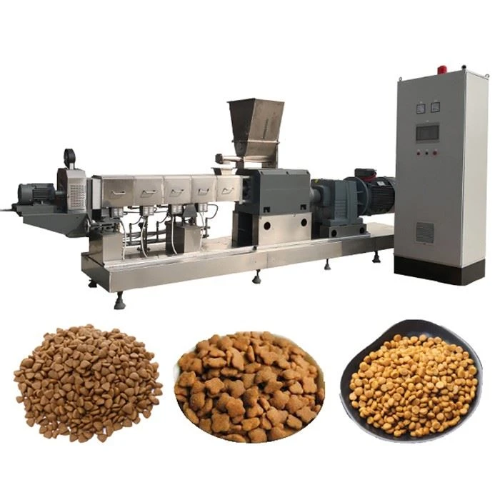 Dog Cat Feed Production Extruder Plant