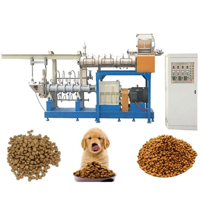 Dog Cat Feed Production Extruder Plant