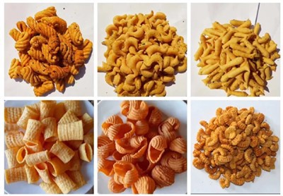 Peiriant Llinell Cynhyrchu Bwyd Byrbryd wedi'i Ffrio