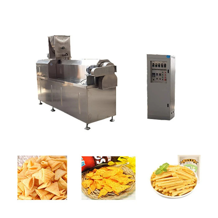 Fried Pellet Snack Extruder Machines