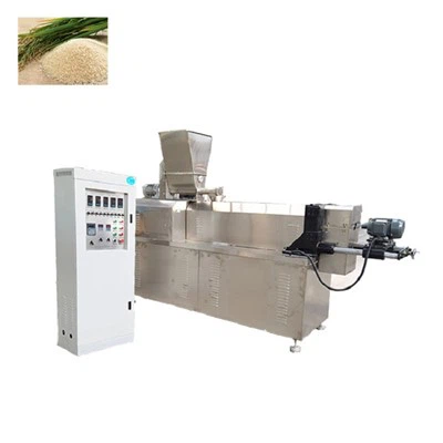 Peiriant Sgriw Twin Cynnyrch Rice Artiffisial